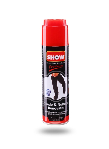 Spray Rnovateur Daim et Nubuck avec un Couvercle en Brosse